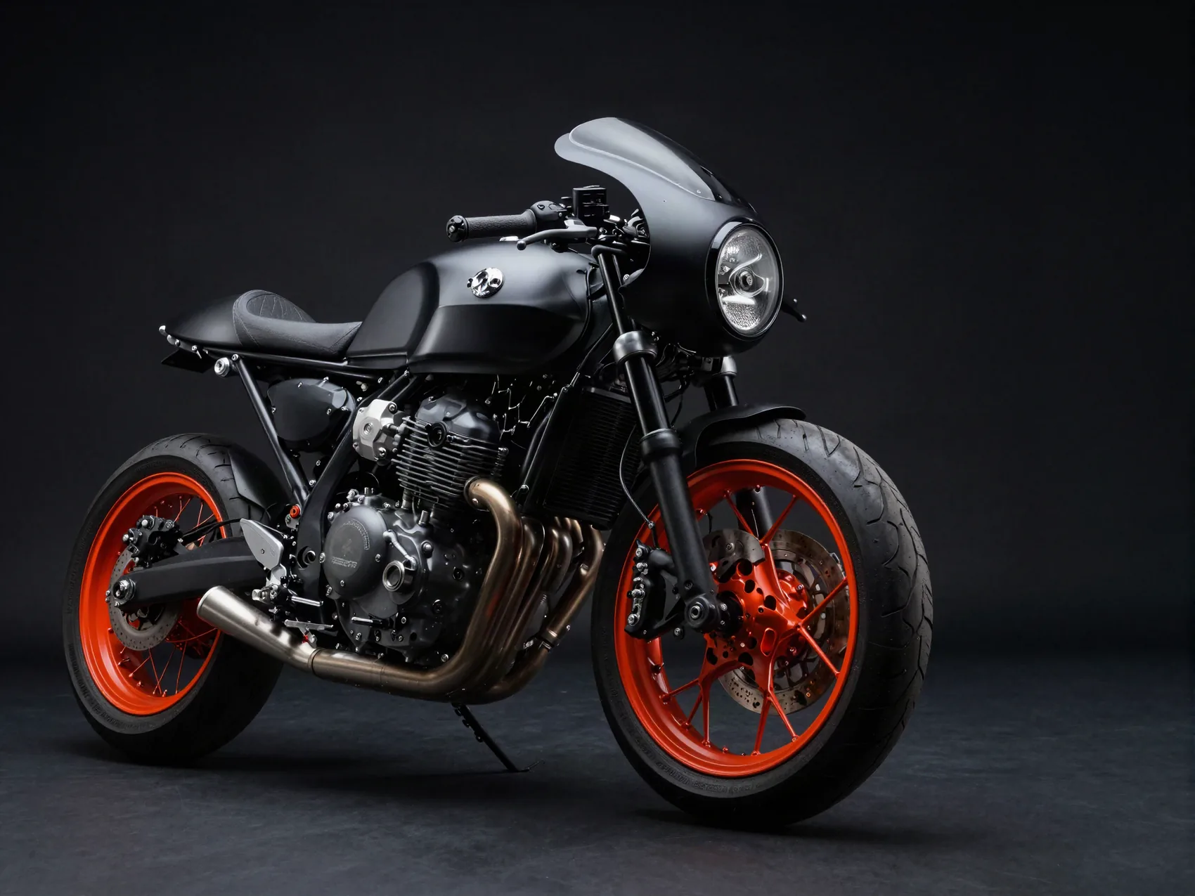 Moto café racer preparada